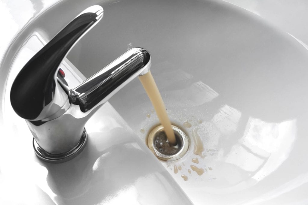 Contaminants in the water supply