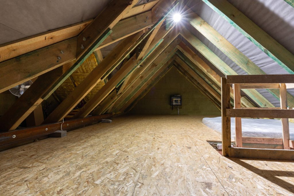 check the attic for issues