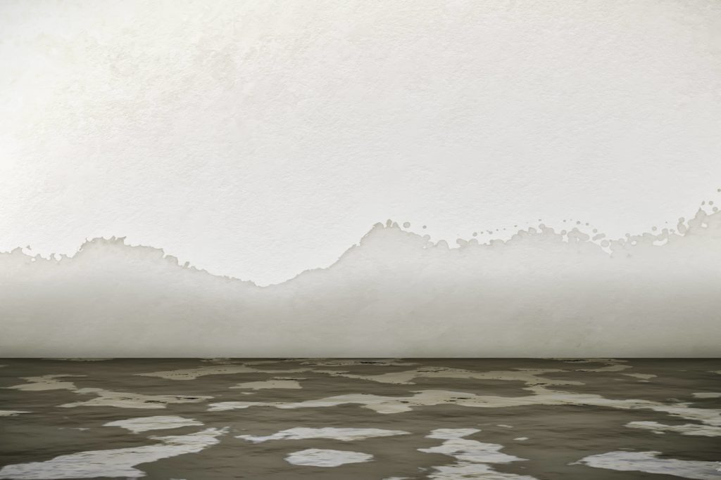 water on the walls