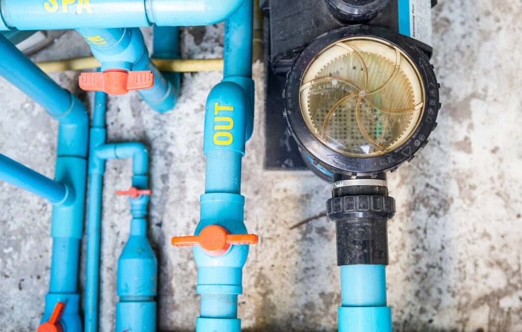A spa will drain if the valves are malfunctioning or opened in the wrong areas.