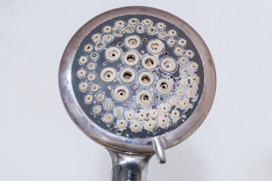 It is important to clean a dirty shower head.