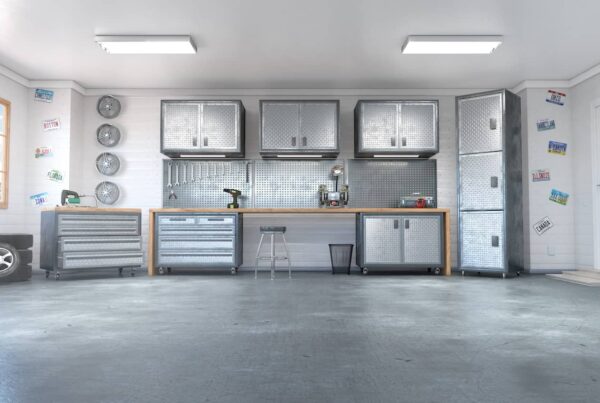 how to clean a garage floor
