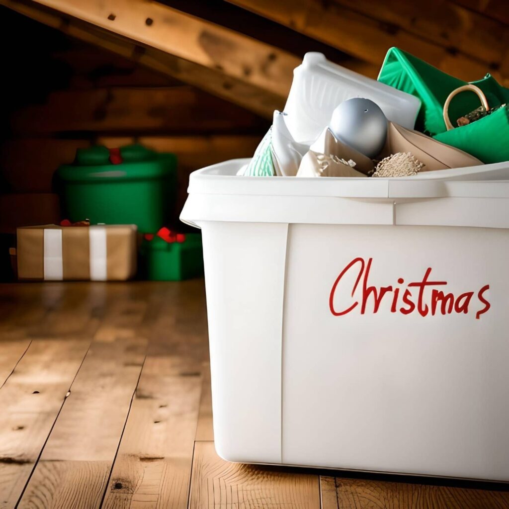 Attic cleaning can be simplified by planning and organizing first.