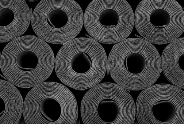 What is roll roofing?