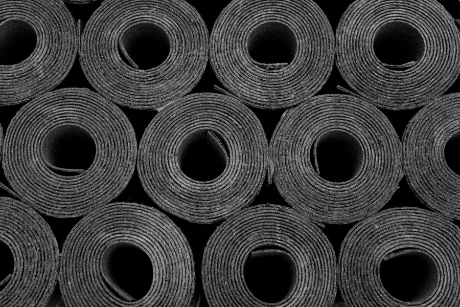 What is roll roofing?