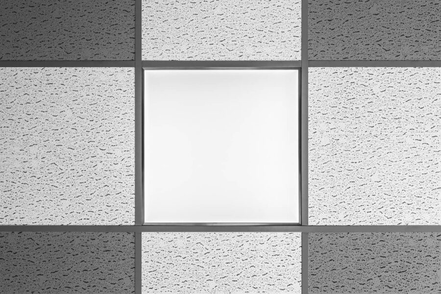 How to cut ceiling tiles