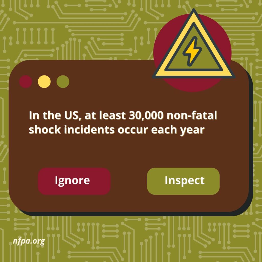 inspections prevent countless electrical injuries every year