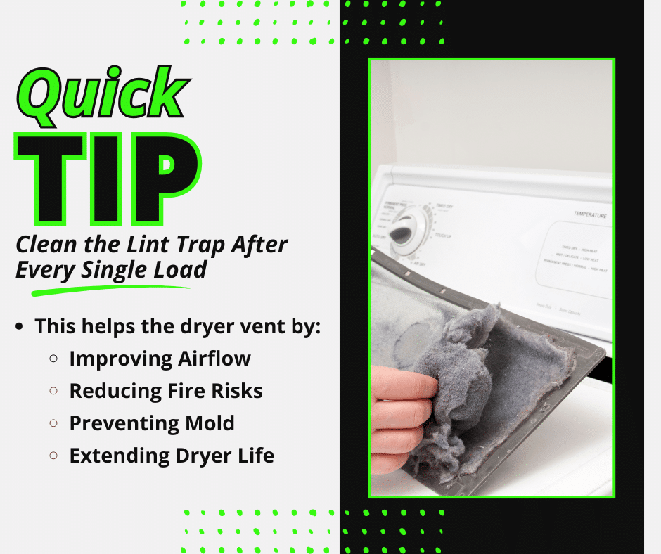 quick dryer vent tip